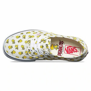 Vans Peanuts Shoes White Authentic Woodstock Sneakers Size 7 Snoopy Womens